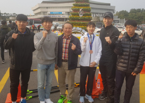 함양제일고 유지인 학생, 전국체육대회 400m계주 동메달 
