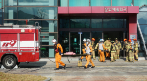 함양소방서, 재난대비 긴급구조 종합훈련 실시