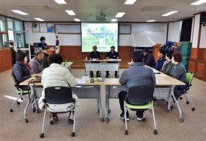 안의면 지역사회보장협의체 회의 