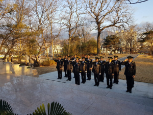 함양소방서, 2019 기해년 새해 맞아 충혼탑 참배