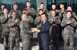 서춘수 함양군수, 설 명절 군ㆍ경 장병 위문