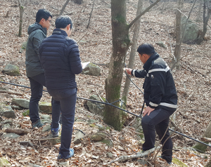 서부지방산림청, 고로쇠수액 무상양여지 현장 점검