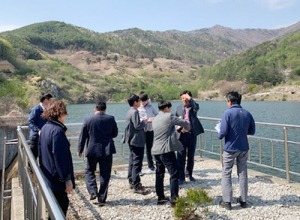 함양군, 농업용 저수지 국가안전대진단 중앙합동안전점검