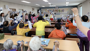 함양 병곡면 노인한글문해교실 특별수업