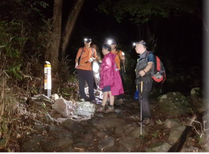 함양소방서, 야간 산행으로 인해 조난당한 부부 극적 구조