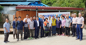백전면 재궁마을 우물정비사업 준공식 개최