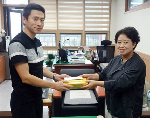 함양군 백전면 2019년 첫 출생자 축하