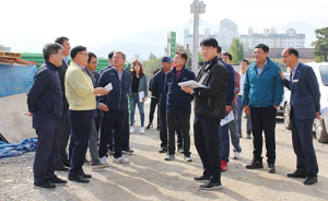 군의회 건설사업 현장점검서 27건 지적