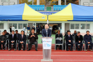 함양군축구협회장기 클럽 및 직장인 축구대회 열려