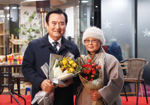 함양여중 법혜장학재단 법혜스님 쌀 기탁