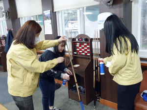 함양군, 당구장·스크린골프장에 방역제 등 지원 자체방역 강화