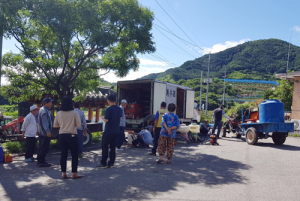 함양군 수리점에서 먼 마을 대상 농기계 순회 수리