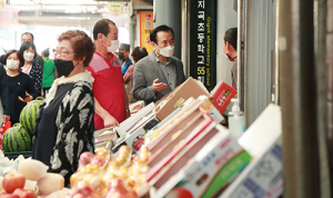 서춘수 함양군수, 추석맞이 전통시장 방문 현장목소리 청취 