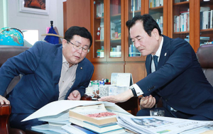 서춘수 함양군수, 함양군부대 이전 예산확보 위해 국회 방문