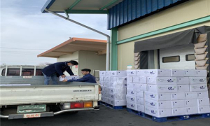농업회사법인 하얀햇살(주) 박태우 대표, 떡국 2톤 기탁 
