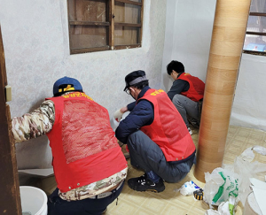 함양군 자원봉사협의회, 휴천면 송전마을 집수리 봉사활동 펼쳐