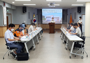 함양소방서, 백전119지역대 신축 공사 착공보고회 개최