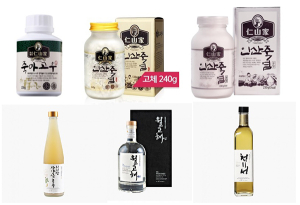 ㈜인산가 주요 제품, 함양산삼항노화엑스포 공식 인정상품 선정