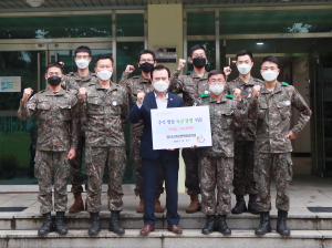 서춘수 함양군수, 추석 명절맞이 국군 장병·의무소방대원 등 위문