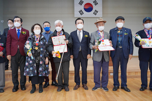 함양 6·25 참전용사 DMZ국민보은메달 헌정식 개최