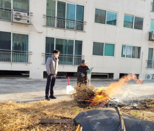 함양경찰서, 봄철 산불 예방 이른 아침 순찰 강화