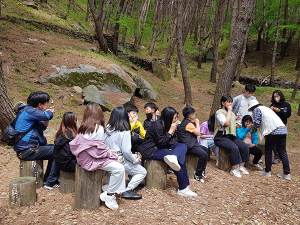 함양 서상초등학교 대봉힐링관으로 봄소풍
