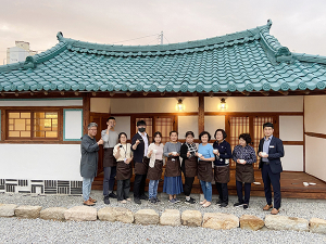 함양 용평리 도시재생 뉴딜사업 ‘’시니어카페 바리스타 교육“ 수료
