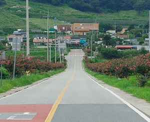 착시현상 일어나는 함양군 도로에서 교통사고 발생