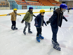 마천초, 겨울 스포츠(스케이트) 체험학습 실시
