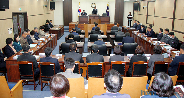 군의회 제275회 임시회 개회