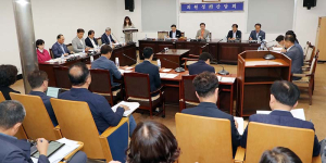 함양군의회, 2023년 8월 첫째주 정기 간담회 개최