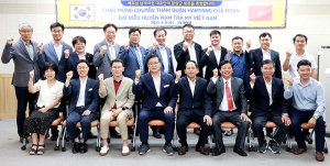 제18회 함양산삼축제, 베트남 남짜미현 대표단 방문
