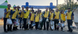 함양군노인회 산삼축제 기간 자발적 환경정화활동 추진
