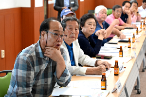 안의면 이장단, 주민설명회 제외 비판 목소리