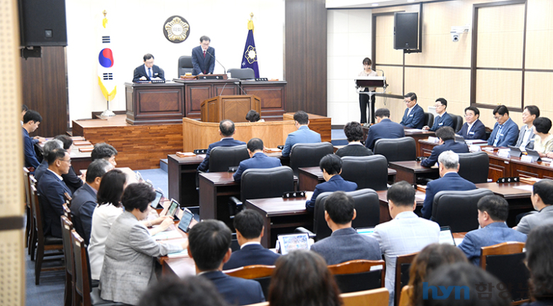 군의회 제277회 임시회 개회