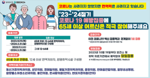 함양군, 19일부터 코로나19 무료 예방 접종 실시
