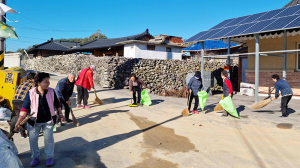 함양군 병곡면 “깨끗한 우리동네 우리함께 만들어요”