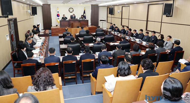 군의회 제279회 2차 정례회 개회