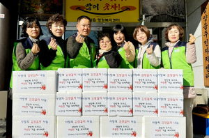 함양읍 지역사회보장협의체 소외된 이웃 찾아 월동 지원