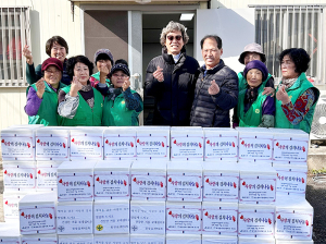 함양읍 새마을협의회·부녀회 ‘사랑의 김장김치 나누기’