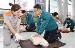 함양군 여성의용소방대, 을지연습 기간 지역민 봉사활동