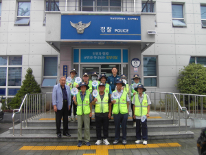 재향경우회, 아동 안전지킴이 위문 및 격려