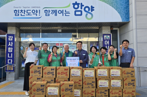 안의면 새마을회·적십자봉사회 추석명절 앞두고 위문활동