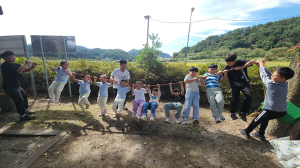 학교 숲에서 오감(五感)으로 느끼는 생태교육