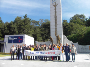 함양 재향경우회, 6·25 격전지 함안 경찰승전 기념관 방문