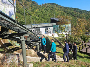 조여문 함양군 부군수, 대봉산휴양밸리 안전 점검