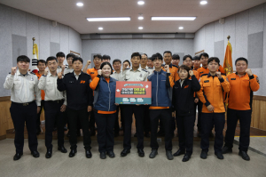 함양소방서, 노조와 함께 음주운전 근절 캠페인 실시