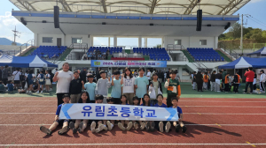 유림초 김민소, 전국소년체전 80m 우승