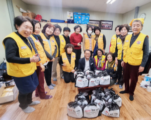 함양 안의면 적십자봉사회, 사랑의 반찬 나눔 봉사