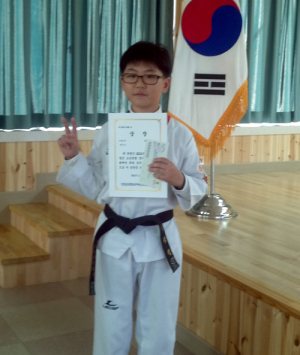 함양초 양정혁. 영어말하기대회 최우수 수상! 